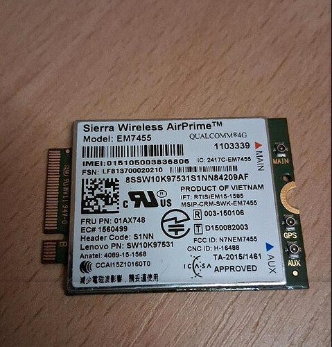 Sierra AirPrime EM7455