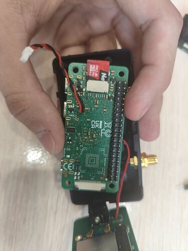 Pic of board wih wires