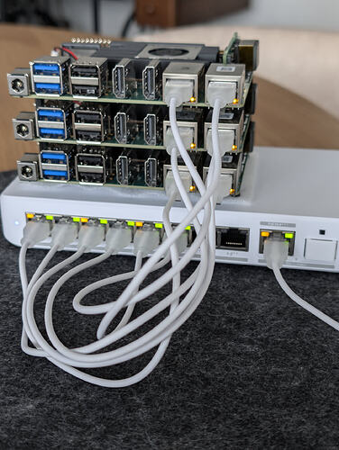 cluster ready to take off