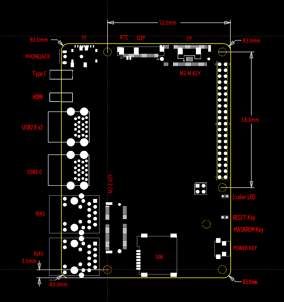 ROCK3 Module, LED Modules